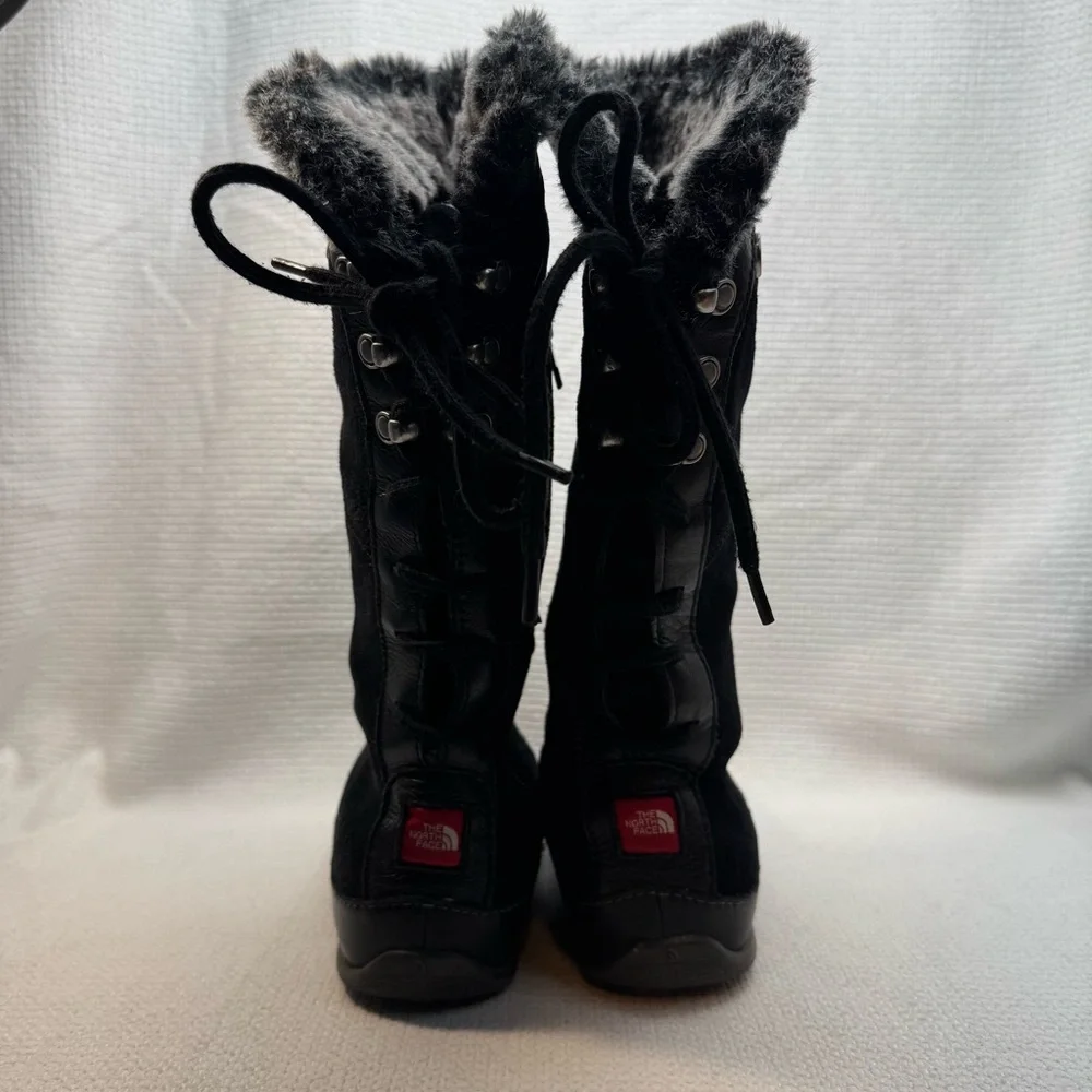 The North Face Janey Black Suede Boots, Women’s Size 6